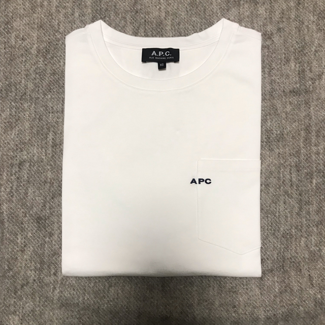 【未使用】A.P.C 半袖TシャツメンズXS(日本人メンズS)apcアーペーセー