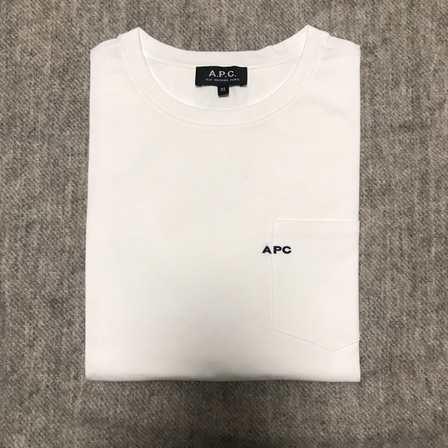 【未使用】A.P.C.半袖TシャツメンズXS(日本人メンズS)apcアーペーセー