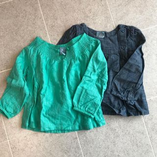 ギャップ(GAP)のトップス チュニック80cm(シャツ/カットソー)