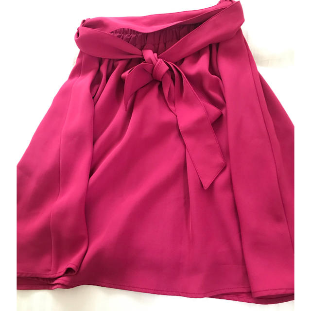 MIIA(ミーア)のMIIA リボンスカート レディースのスカート(ひざ丈スカート)の商品写真