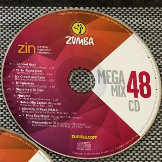 ズンバ(Zumba)のZUMBA CD/ MEGA MIX Vol. 48(スポーツ/フィットネス)