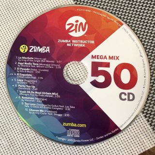 ズンバ(Zumba)のZUMBA CD / MEGA MIX Vol. 50(スポーツ/フィットネス)