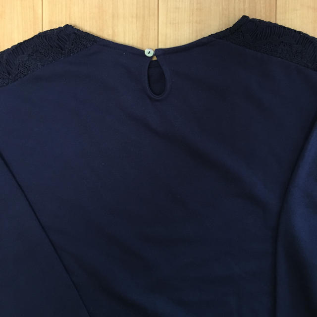 AfternoonTea(アフタヌーンティー)の値下げ★アフタヌーンティーワードローブ カットソー ネイビー レディースのトップス(カットソー(長袖/七分))の商品写真