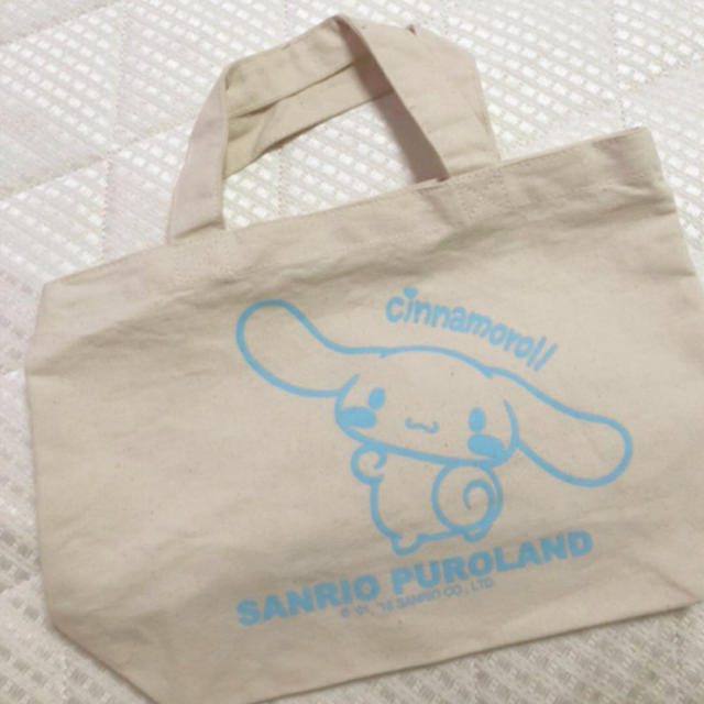 シナモロール(シナモロール)のシナモンのミニトートバッグ レディースのバッグ(トートバッグ)の商品写真
