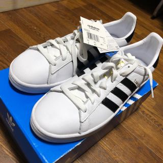 アディダス(adidas)のアディダス スニーカー 白黒  27cm(スニーカー)