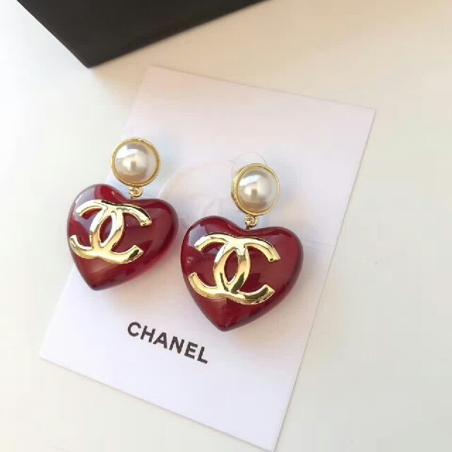 CHANEL - CHANEL ハートイヤリングの通販 by GJKLD's shop｜シャネルならラクマ