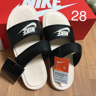 ナイキ(NIKE)の専用！！！！デュオ  28 ブラック ベージュ (サンダル)