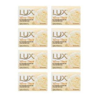 ラックス(LUX)の【新品】ラックス“8個セット”石鹸 ベルベットタッチ ホワイト LUX (ボディソープ/石鹸)