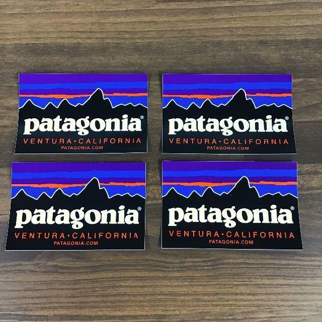 Patagonia パタゴニア ロゴステッカー P６ロゴ ４枚セットの通販 By Hy10 S Shop パタゴニアならラクマ