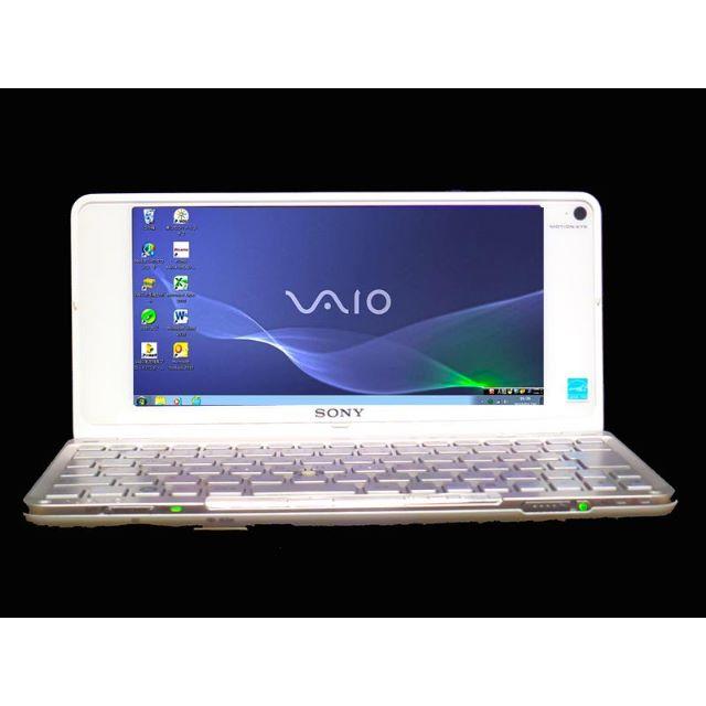 美品 VAIO モバイルＴＶ付き /Wi-Fi/Office/Win7