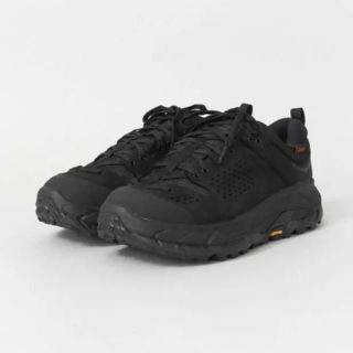 エンジニアードガーメンツ(Engineered Garments)のHOKA ONE ONE black 27センチ TOR ULTRA LOW(スニーカー)