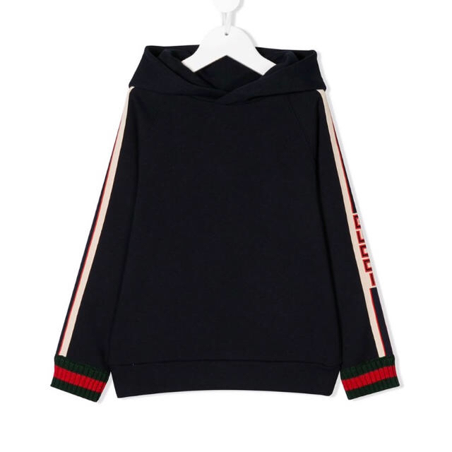 GUCCI グッチ キッズ GGロゴ ラインパーカー 12Y 正規品