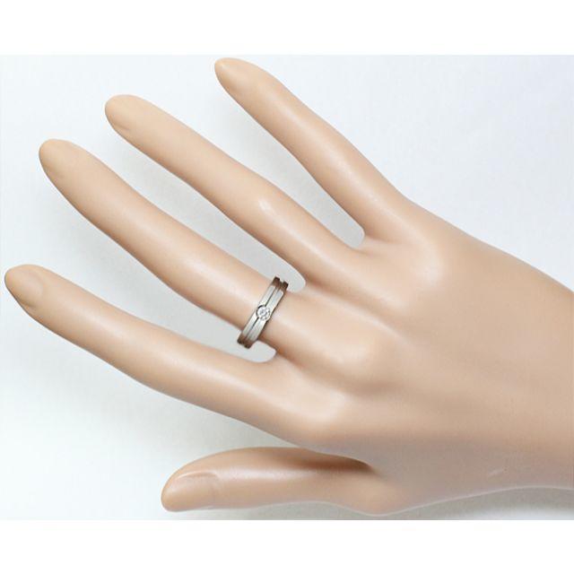 SEIKO(セイコー)のセイコー SEIKO ダイヤ Pt900 プラチナ リング 指輪 一粒 10号 レディースのアクセサリー(リング(指輪))の商品写真