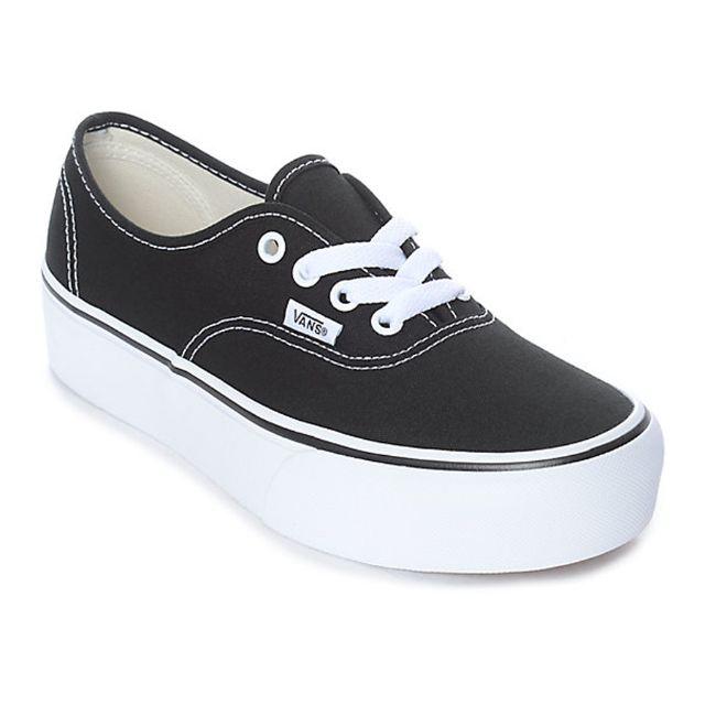 【値下可】VANS バンズ  Authentic Platform US10