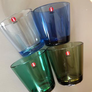 イッタラ(iittala)の新品☆ イッタラ カルティオ タンブラー 4個セット(グラス/カップ)