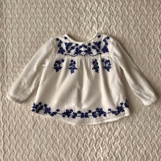 ザラキッズ(ZARA KIDS)の専用！！Zara baby ☆ 刺繍ブラウス(ブラウス)