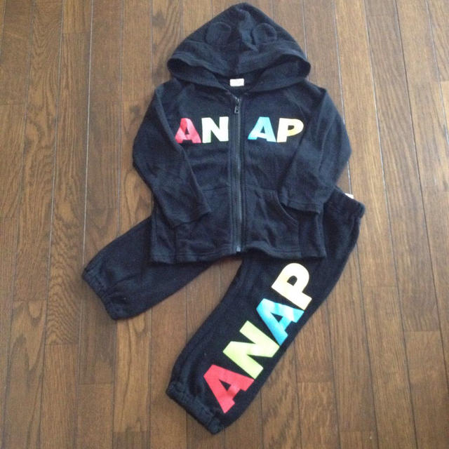 ANAP Kids(アナップキッズ)のANAPセットアップ90 キッズ/ベビー/マタニティのキッズ服男の子用(90cm~)(その他)の商品写真