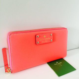 ケイトスペードニューヨーク(kate spade new york)の新品ケイトスペード長財布ホットローズ❤️(財布)