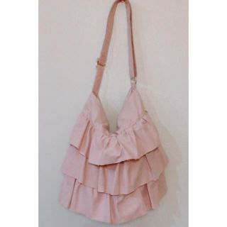 ページボーイ(PAGEBOY)の☆美品☆PAGE BOY☆フリルトートバッグ-ショルダー☆(トートバッグ)