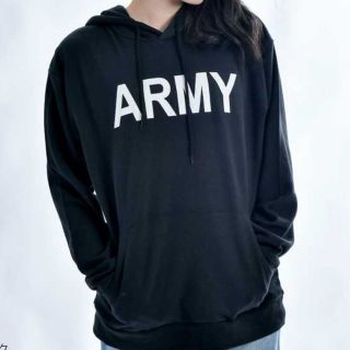 ウィゴー(WEGO)のARMY👑パーカー(パーカー)