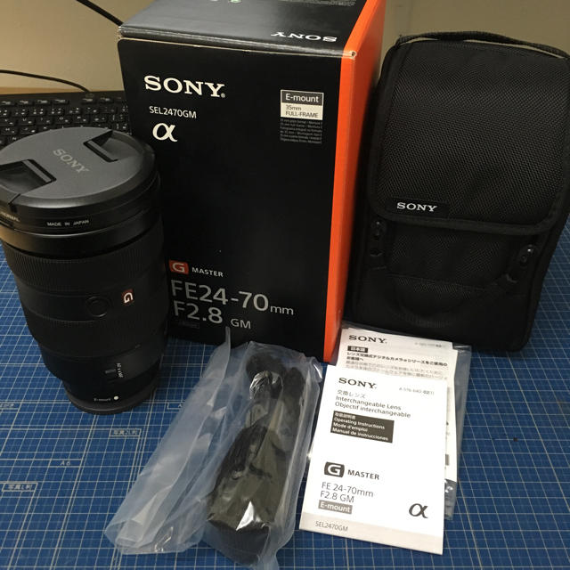 SONY(ソニー)の美品 Sony 24-70 2.8GM Gmaster SEL2470GM スマホ/家電/カメラのカメラ(レンズ(ズーム))の商品写真