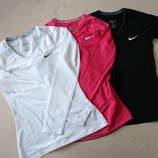 ナイキ(NIKE)のナイキ レディース ロンT ３枚セット(Tシャツ(長袖/七分))