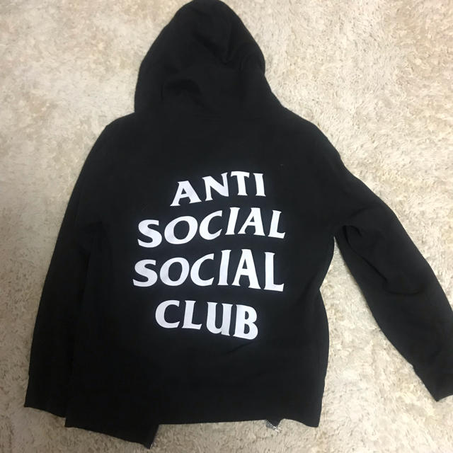 Supreme(シュプリーム)のanti social social club ジップアップパーカー メンズのトップス(パーカー)の商品写真