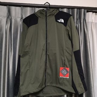 ザノースフェイス(THE NORTH FACE)のノースフェイス エニータイム ウィンドフーディー 新品未使用 Mサイズ(マウンテンパーカー)