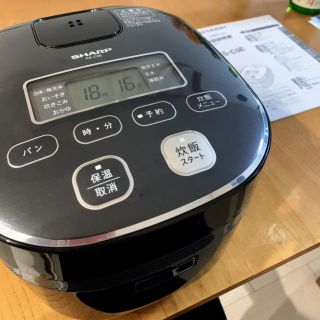 シャープ(SHARP)のSHARP 炊飯器 3合 KS-C5E 中古(炊飯器)