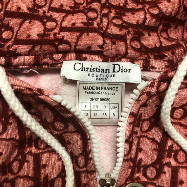 Christian Dior(クリスチャンディオール)のChristian Dior ディオール パーカー レディースのトップス(パーカー)の商品写真