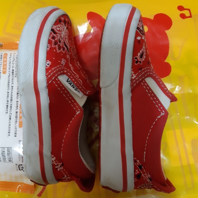 VANS(ヴァンズ)のVANS子供スリッポン キッズ/ベビー/マタニティのベビー靴/シューズ(~14cm)(スリッポン)の商品写真