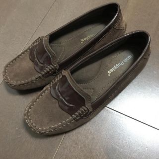 ハッシュパピー(Hush Puppies)のHush Puppies 本革スエードローファー(ローファー/革靴)