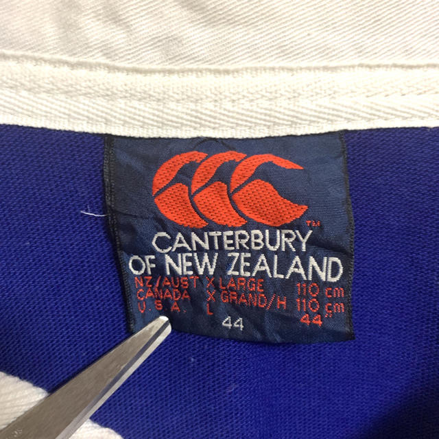 CANTERBURY(カンタベリー)の【専用】カンタベリー☆ラガーシャツ 長袖 美品 古着 メンズのトップス(ポロシャツ)の商品写真