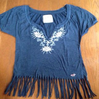 ホリスター(Hollister)の限定お値下げ  ホリスターフリンジシャツ(Tシャツ(半袖/袖なし))