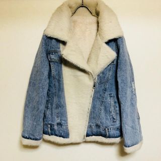 アクネ(ACNE)のACNE デニム ライダース(ライダースジャケット)