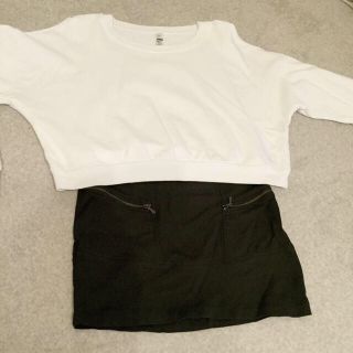 ザラ(ZARA)のジャージ素材スカート(ミニスカート)