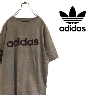 アディダス(adidas)のadidas アディダス ビッグロゴ Tシャツ スリーストライプス 三本線(Tシャツ/カットソー(半袖/袖なし))