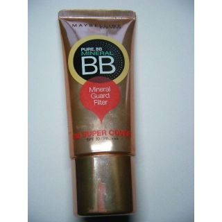 メイベリン(MAYBELLINE)の2回使用　メイベリンミネラルBBSPカバー　30ｍｌ　01ナチュラルベージュ(BBクリーム)