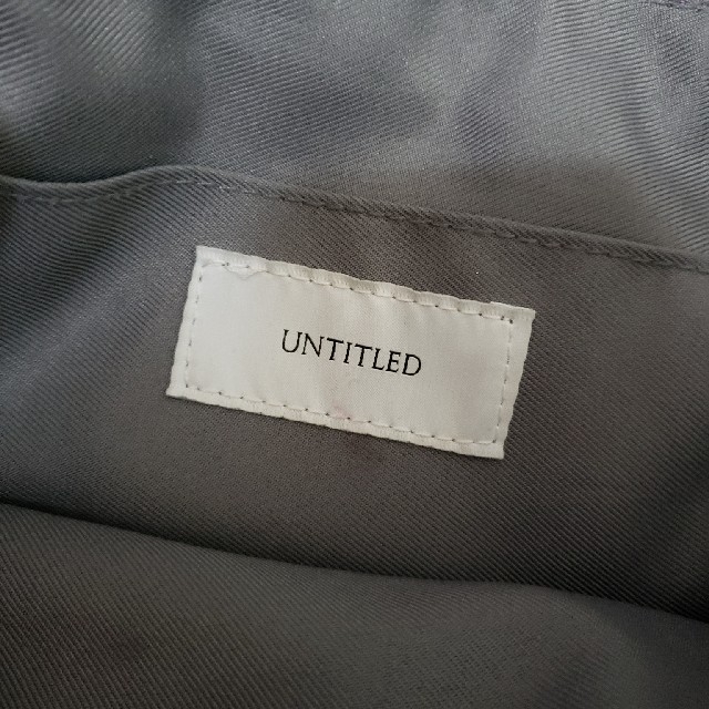 UNTITLED(アンタイトル)のUNTITLED 2wayバッグ グレー レディースのバッグ(ショルダーバッグ)の商品写真