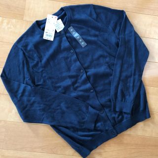 ユニクロ(UNIQLO)のUNIQLO クルーネックカーディガン 160(カーディガン)