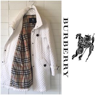 バーバリー(BURBERRY)のバーバリーロンドン 裏ノバチェック キルティングコート 40(その他)