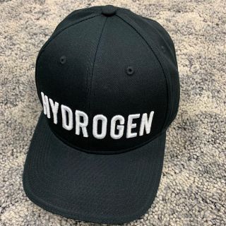 ハイドロゲン(HYDROGEN)のハイドロゲン新品ブランドロゴキャップ人気ブラックタグ付き送料込み(キャップ)