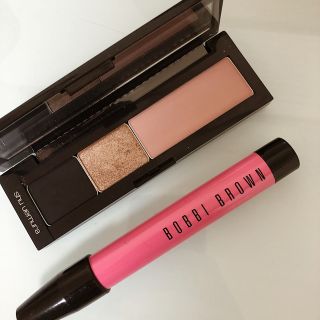 シュウウエムラ(shu uemura)のShu Uemura アイシャドウ2色、チークパレット x BOBBI リップ(アイシャドウ)