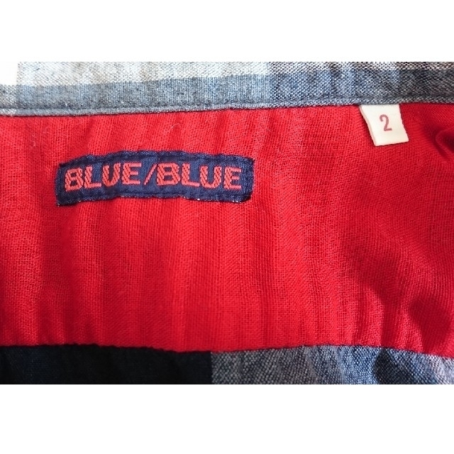 BLUE BLUE(ブルーブルー)の★nawotaka様専用★blueblue メンズ 半袖シャツ サイズ２(M) メンズのトップス(シャツ)の商品写真