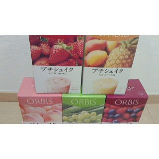 オルビス(ORBIS)のプチシェイク７袋　フレッシュストロベリー他(ダイエット食品)