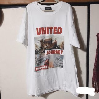 トゥエンティーフォーカラッツ(24karats)のUNITEDJOURNEY Tシャツ 白 24karats(ミュージシャン)