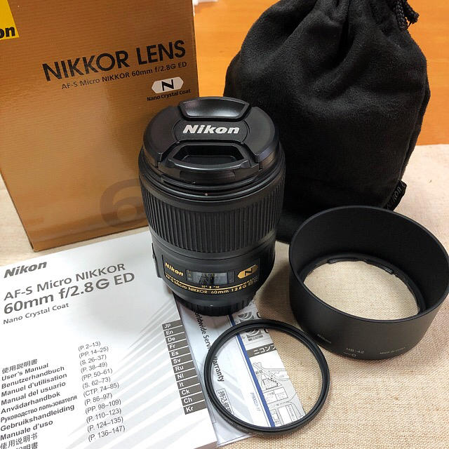 ニコン AF-S Micro NIKKOR 60mm f/2.8G ED