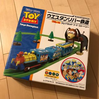 ディズニー(Disney)のblue blueさん専用★Disney ウエスタンリバー鉄道 プラレールセット(電車のおもちゃ/車)