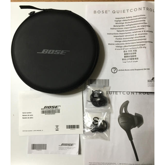 BOSE(ボーズ)のBOSE QUIET CONTROL 30 スマホ/家電/カメラのオーディオ機器(ヘッドフォン/イヤフォン)の商品写真