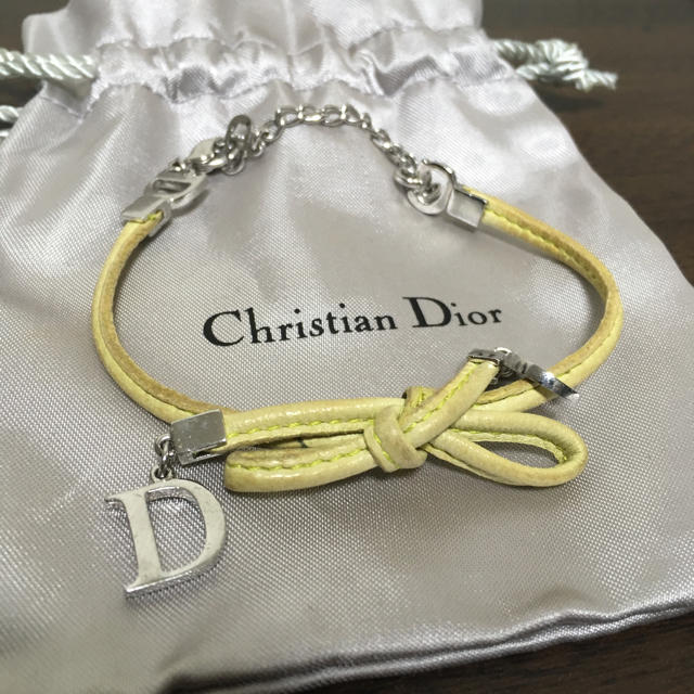 Christian Dior(クリスチャンディオール)のクリスチャンディオール ブレスレット レザー レディースのアクセサリー(ブレスレット/バングル)の商品写真